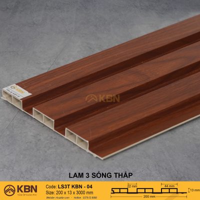 Ốp lam sóng PVC