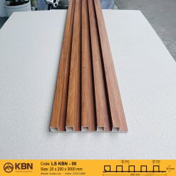 TẤM LAM SÓNG PVC 5 SÓNG CAO KBN-08 – ỐP TƯỜNG & TRẦN TRANG TRÍ HIỆN ĐẠI