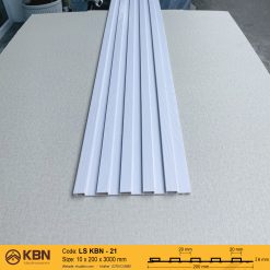 Alternative view of TẤM LAM SÓNG PVC 5 SÓNG THẤP KBN-21 – ỐP TƯỜNG & TRẦN TRANG TRÍ HIỆN ĐẠI (Sao chép)